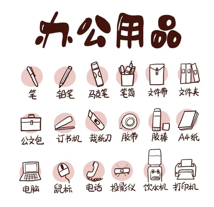 常用办公用品清单:学校常用办公用品有哪些